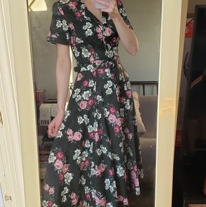 Collectif Caterina Vintage Bloom Swing Dress